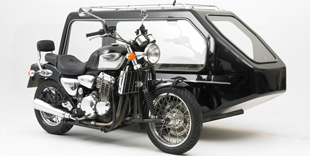 motorcycle funeral service